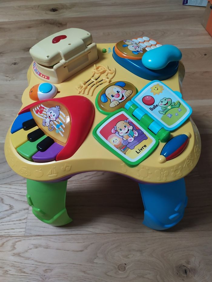 Table d'éveil Puppy bilingue