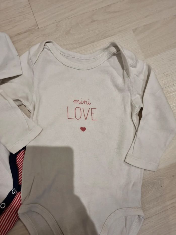 Lot de 2 bodies ML 9 mois - photo numéro 3