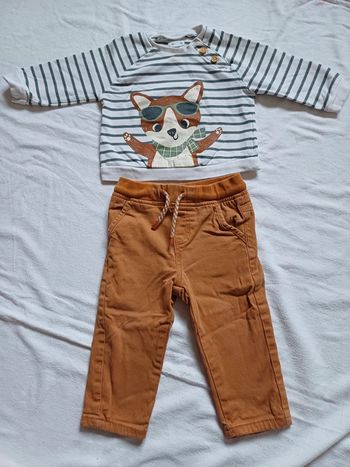 Ensemble Vertbaudet taille 18 mois
