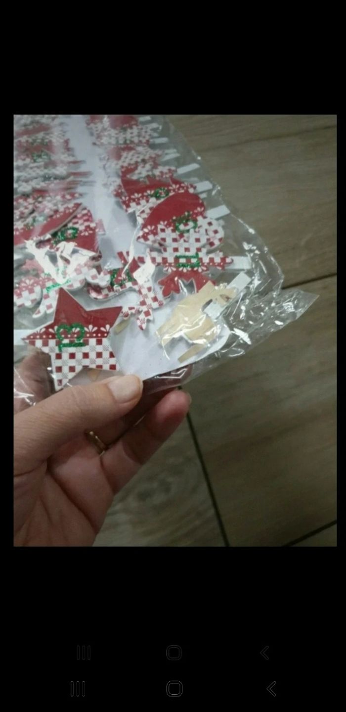 24 pinces calendrier de l'avant neuves - photo numéro 2