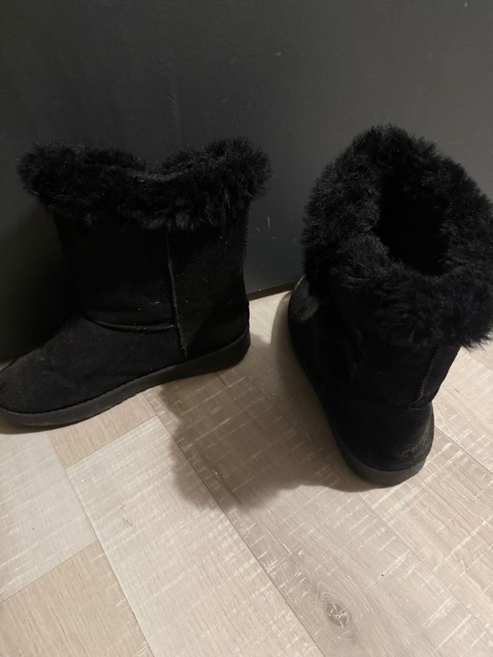 Botte noir fourrure taille 38 - photo numéro 4