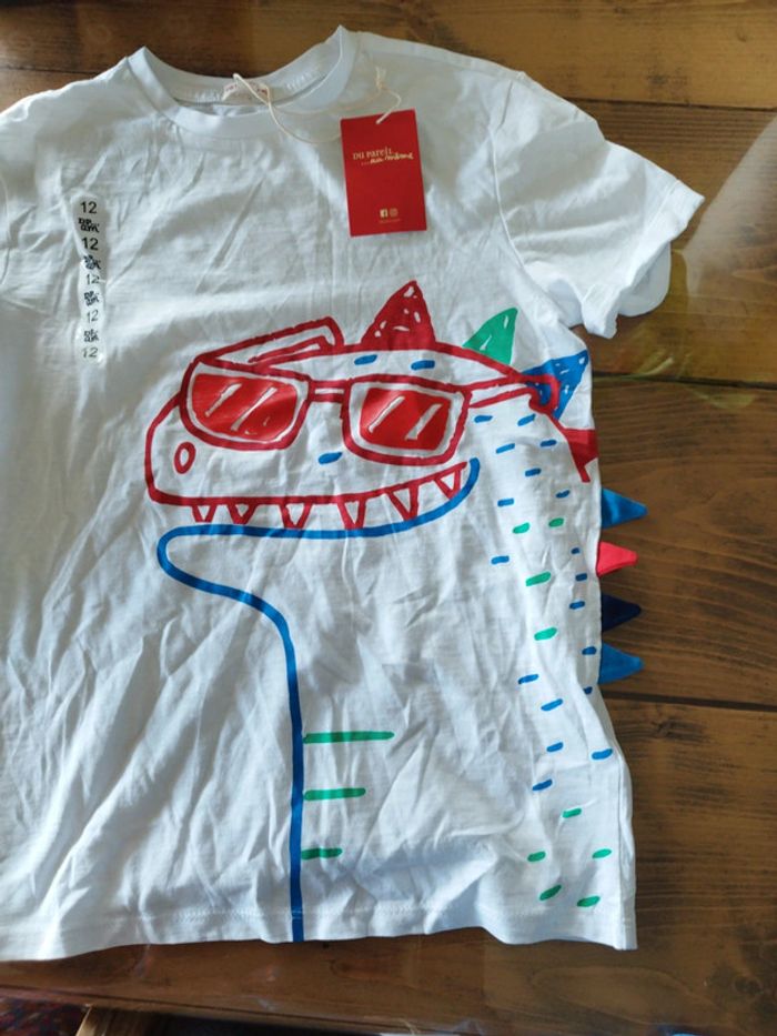 T-shirt manches courtes dino - photo numéro 2