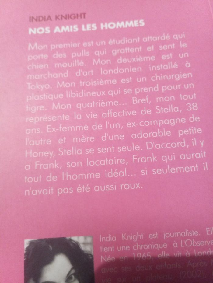 India Knight - Nos amis les hommes - photo numéro 3