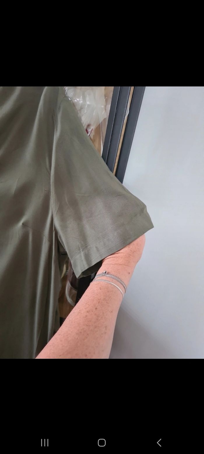 Robe kaki très jolie neuf avc étiquette - photo numéro 5