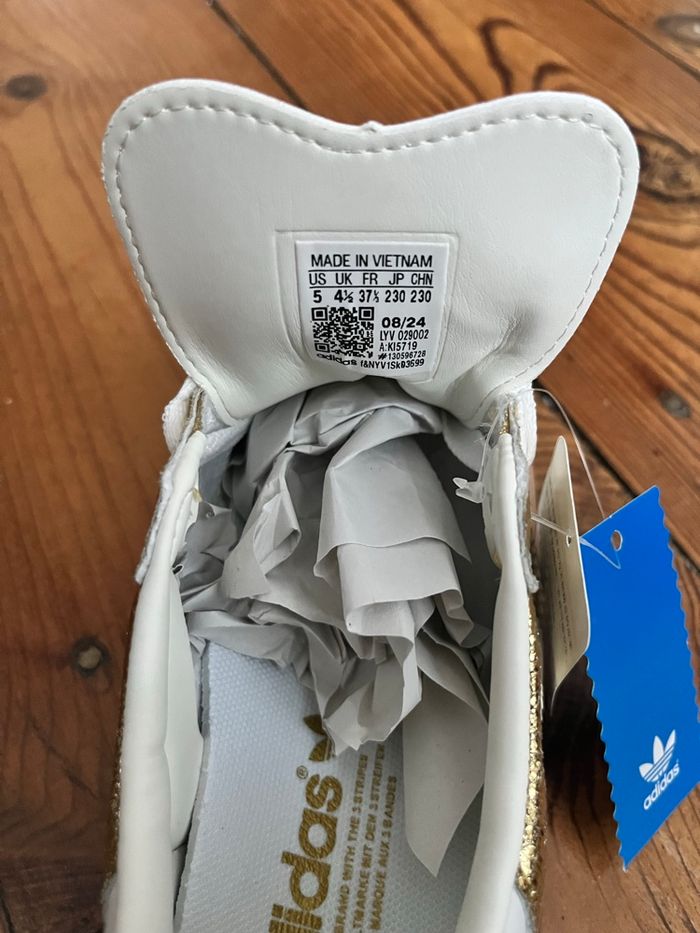 Adidas samba OG doré - photo numéro 4