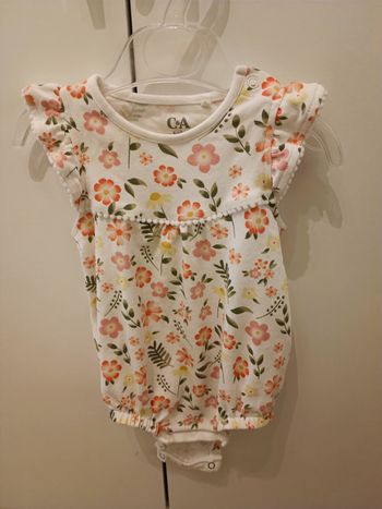 Lot body été 3-6 mois fille
