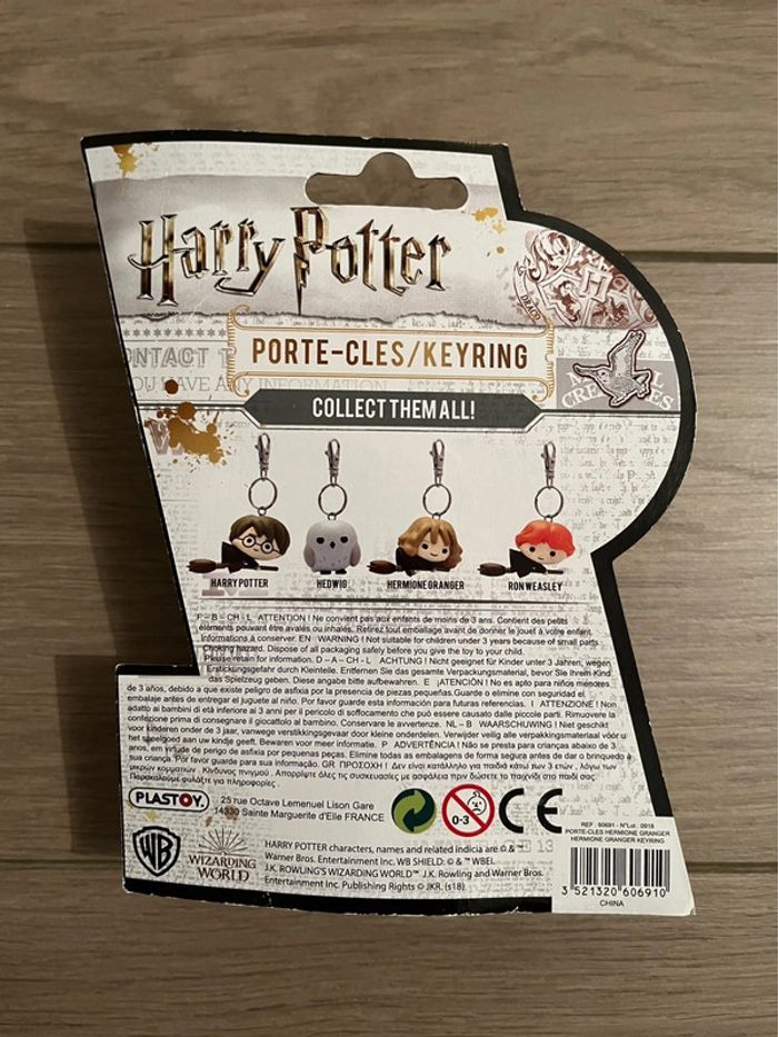 Porte-clés Hermione Granger Harry Potter Plastoy - photo numéro 2