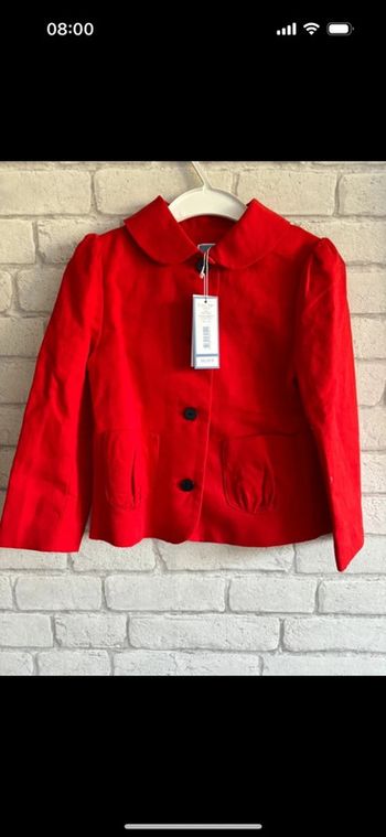 Veste jacadi taille 5 ans neuf