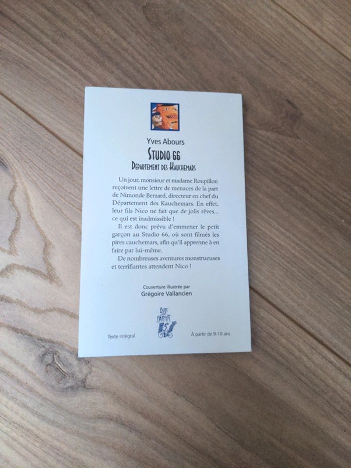 Livre studio 66 département des cauchemars - photo numéro 2