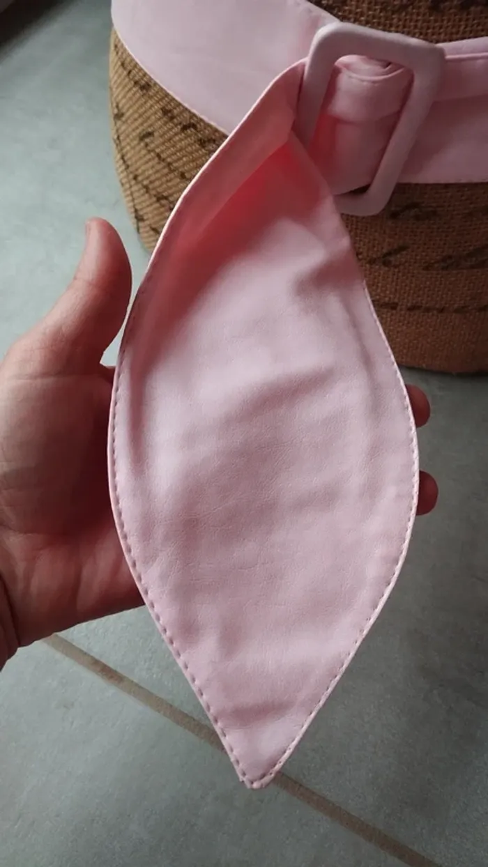 Ceinture souple rose femme - photo numéro 4