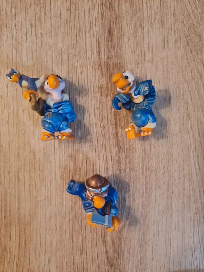 Lot de 3 figurines Kinder Vintages Vautours