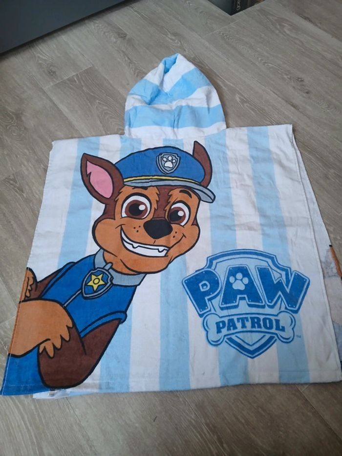 Cape de bain pat patrouille neuve