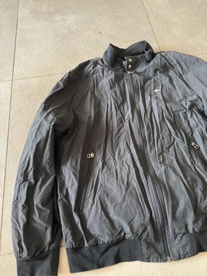 Blouson Lacoste vintage, taille 56/7 (XXL), bon état, - photo numéro 2