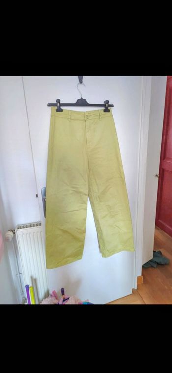 Pantalon vert stretch