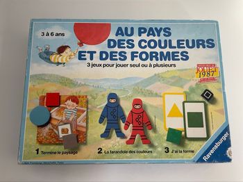 Jeu Au pays des couleurs et des formes