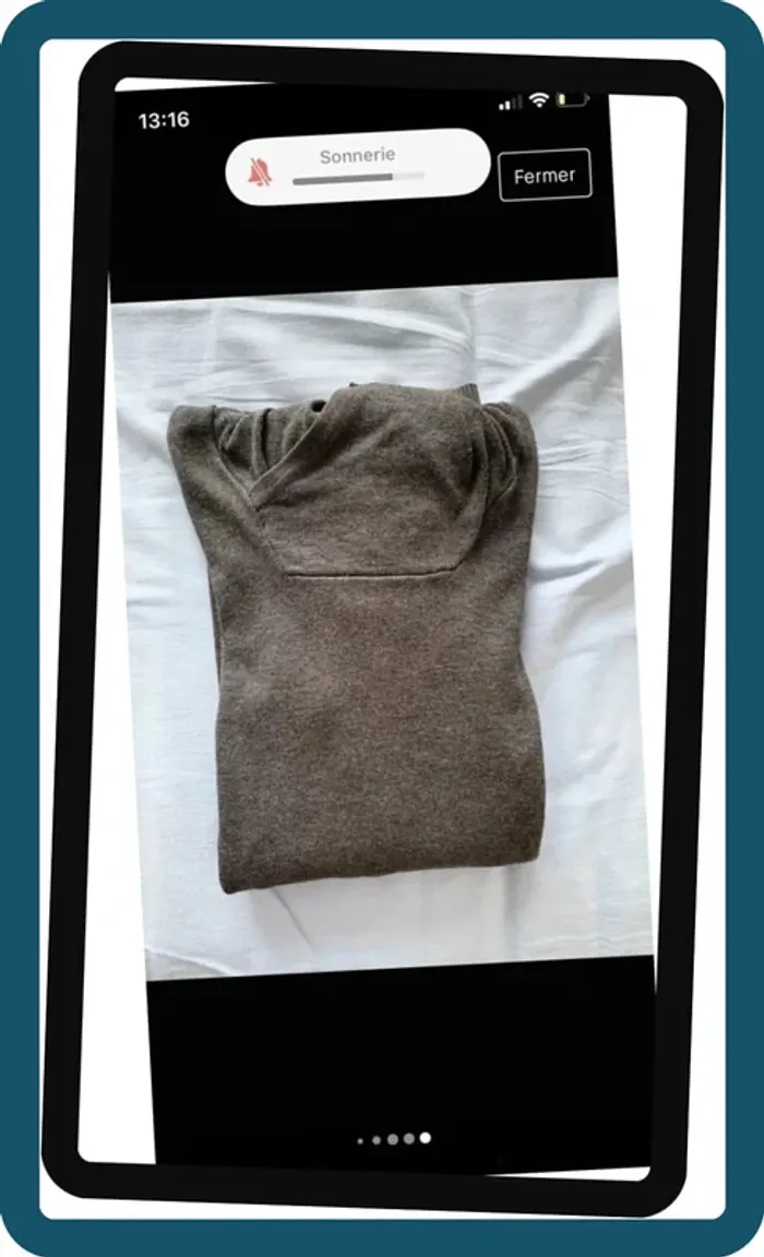 Très beau pull à capuche homme 100% coton T/XL Edc Brand - photo numéro 10