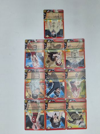 Lot 2 : 10 x Naruto FR Vintage 2006
