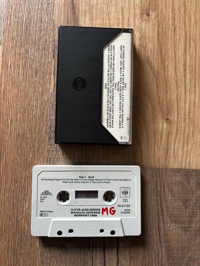 Cassette audio Mahalia Jackson Newport 1958 - photo numéro 2
