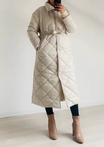Doudoune beige