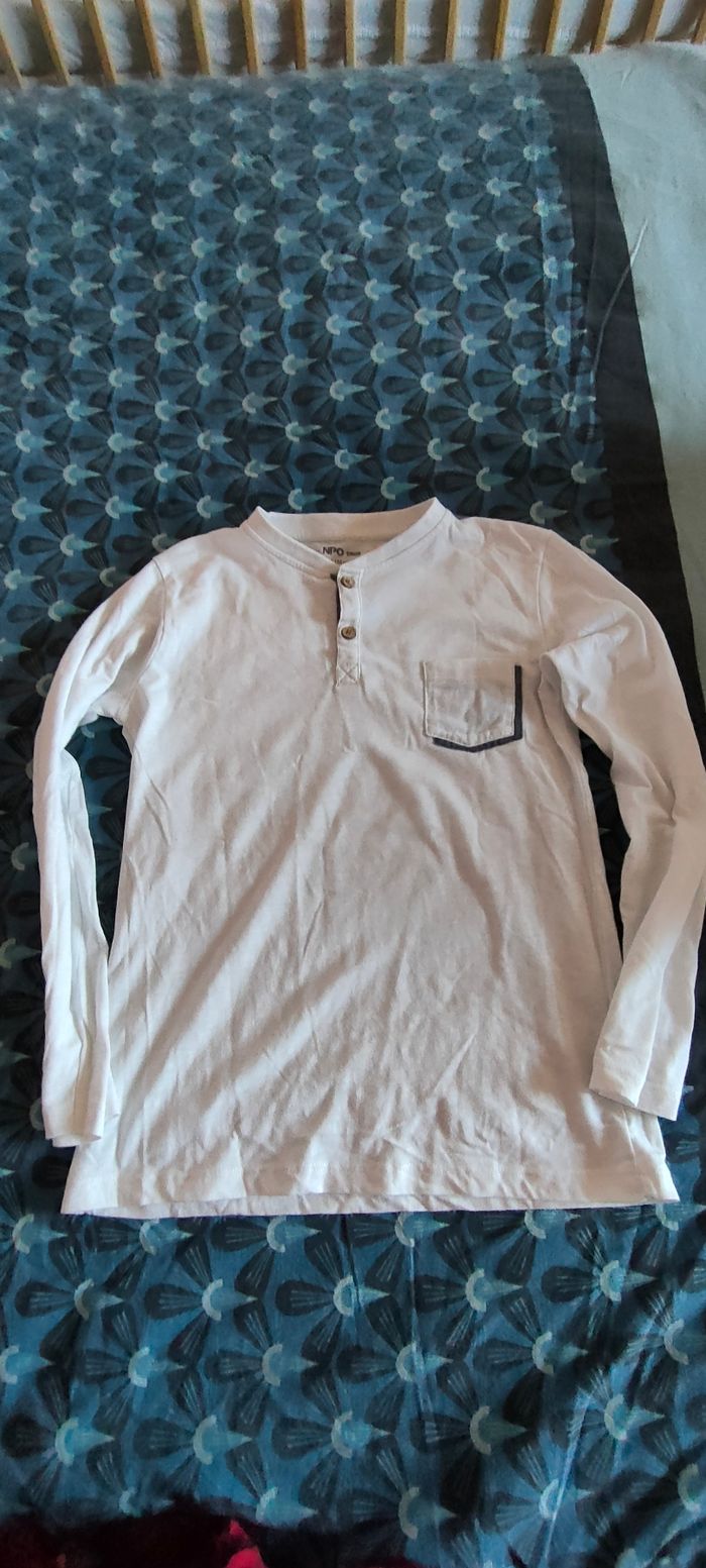 Tee shirt basic NPO 12 ans