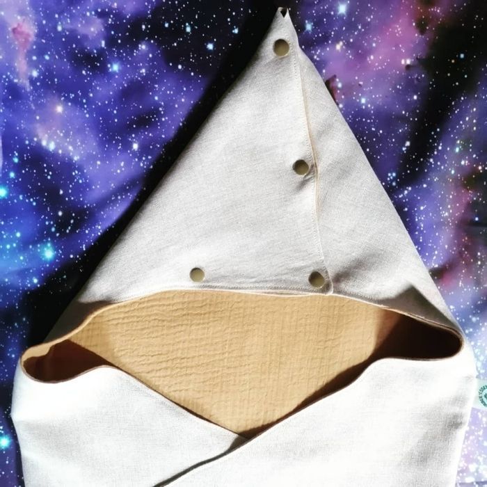 Nid d'ange Plume Camel lunaire 0-6 mois - photo numéro 3