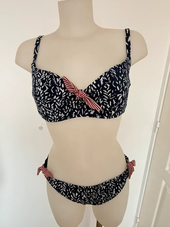 Maillot de bain 2 pièces darjeeling