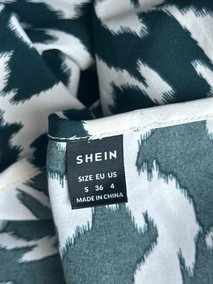 Blouse légère été manches longues imprimée 36/S Shein - photo numéro 5