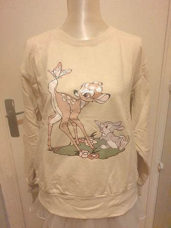 🌸Pull bambi taille 42 en très bon état
