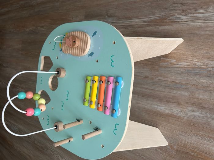 Table de jeux en bois