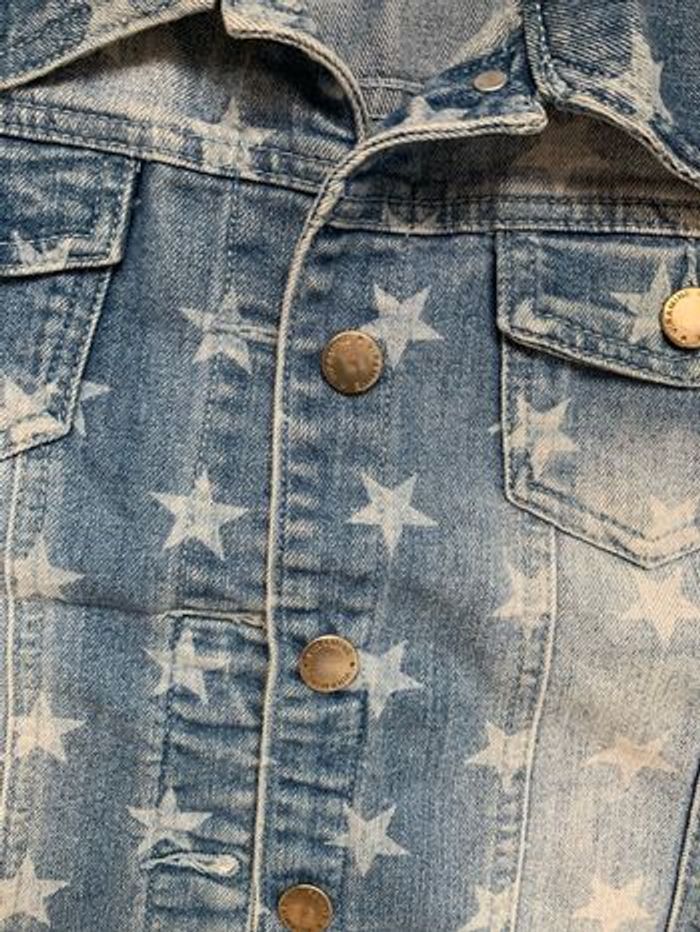 Superbe veste en jean avec étoiles 12 ans - photo numéro 3