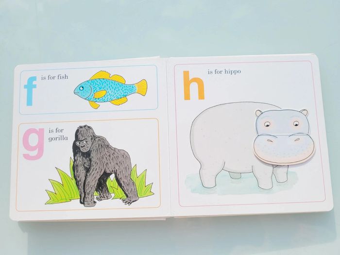 Livre imagier animé de flaps en anglais ; 🦥 ABC Zoo 🐼 - photo numéro 6