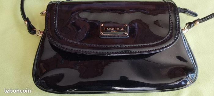 Sac bandoulière vernis - photo numéro 6
