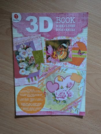 Livre 3d pour réaliser des cartes ou scrapbooking