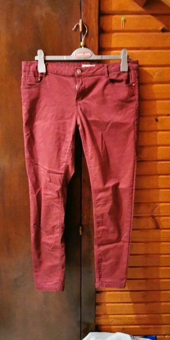 Pantalon bordeaux