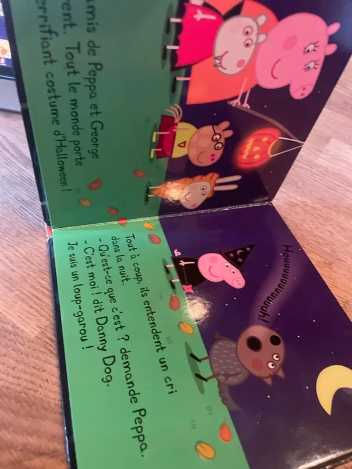 Livre cartonné Peppa Pig Peppa fête Halloween - photo numéro 7