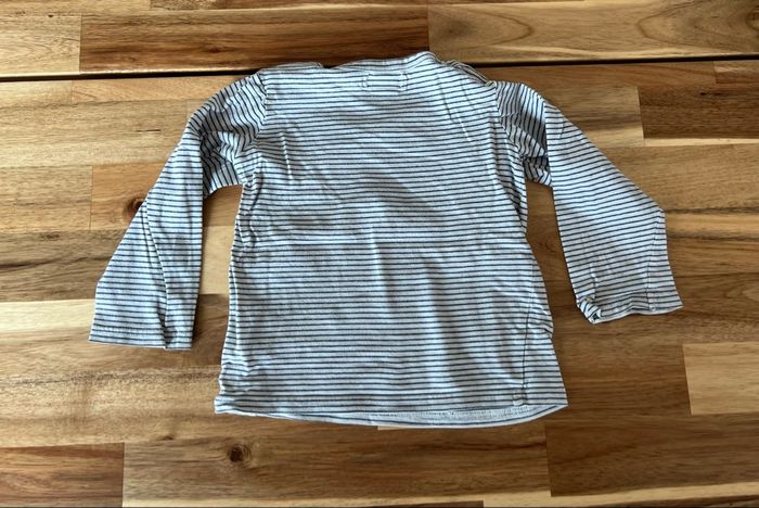 T-shirt ML Cyrillus 18 mois - photo numéro 3