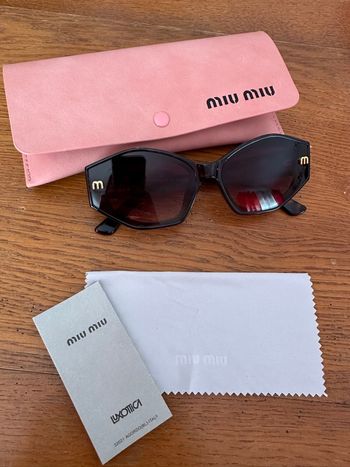 Lunettes de soleil miu miu