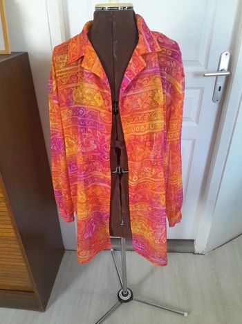 Chemise voile ouverte vintage Berger du nord