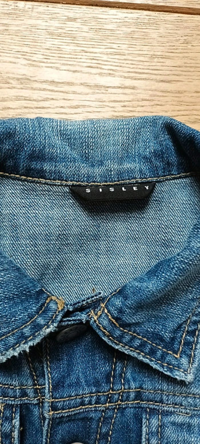 Veste en jeans Sisley - photo numéro 3