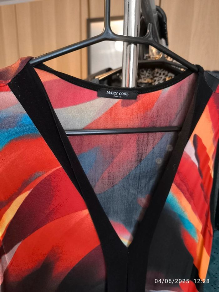 Robe longue multicolore (M) - photo numéro 2