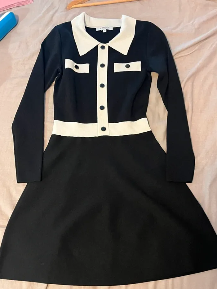 Robe pull Morgan Noire et blanche / 251-Rmava TXS - photo numéro 2