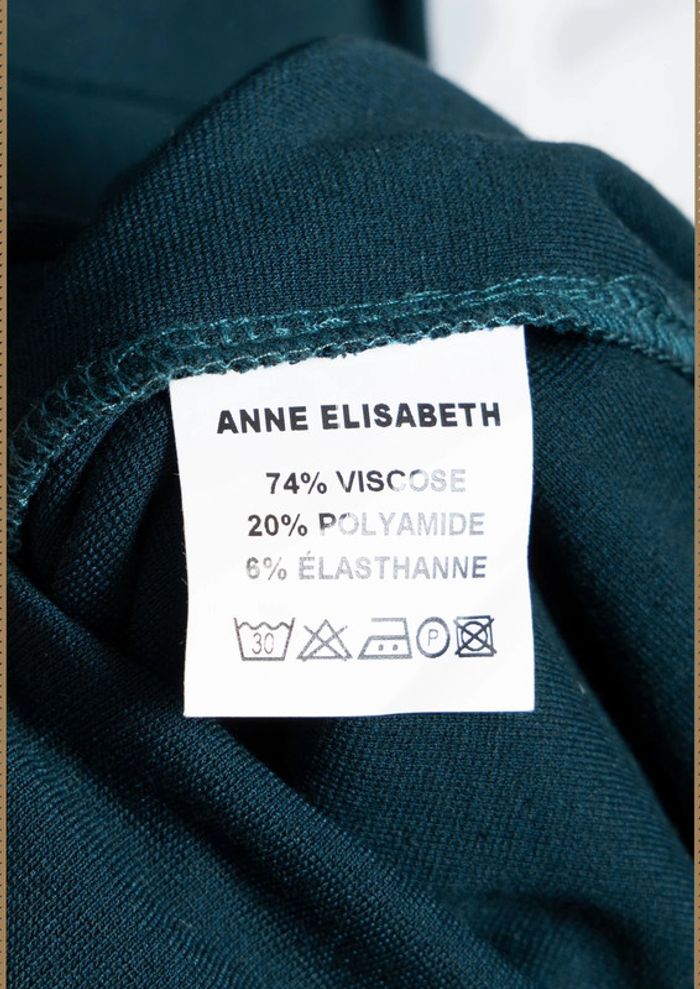 Robe bleu canard Anne Élisabeth – Taille 36 - photo numéro 10