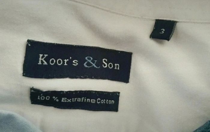 Chemise Koor's & Son taille L - photo numéro 4