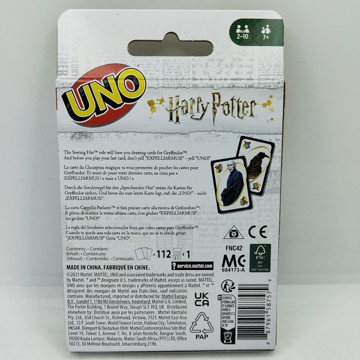 HARRY POTTER - Uno - photo numéro 2