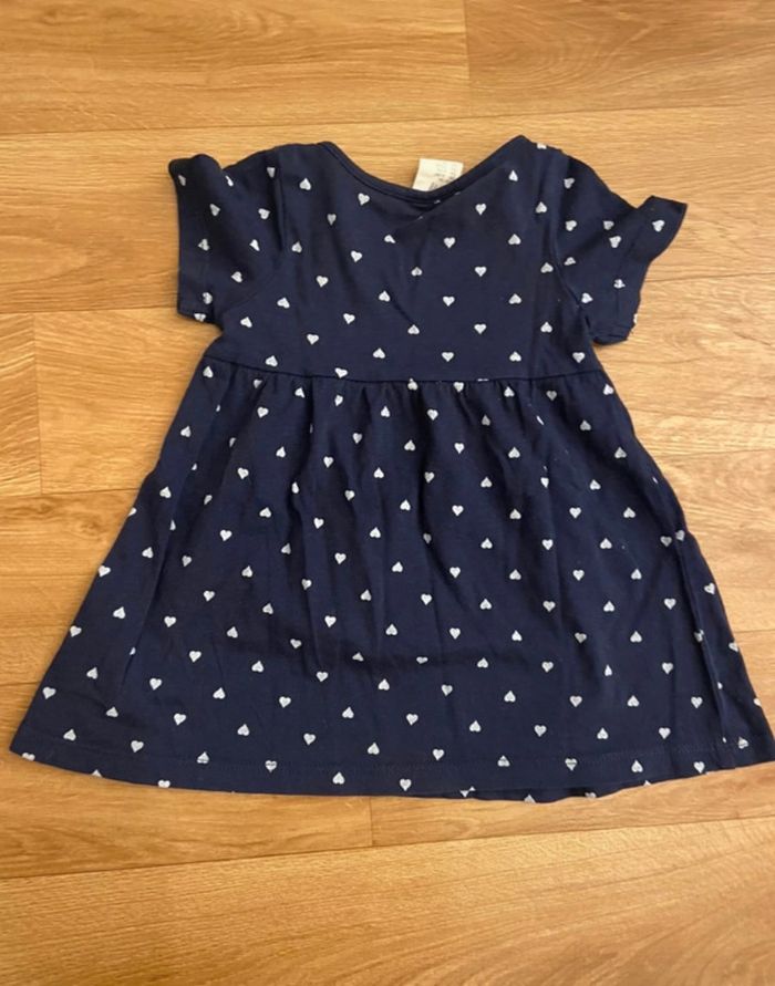 Robe bleu marine 6-9 mois - photo numéro 2