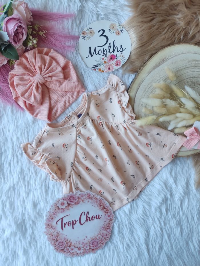 Ensemble été sergent major fille 3 mois 🎀 - photo numéro 5