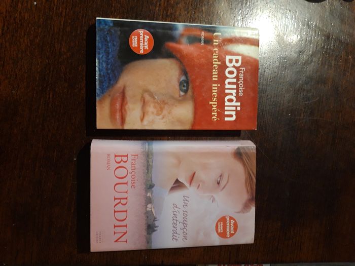 Lot 2 livres Françoise bourdin