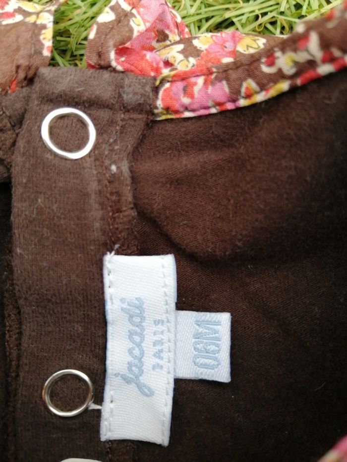 Petit haut marron liberty - photo numéro 3