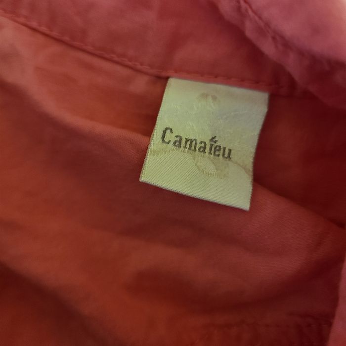 Robe chemise femme taille S rose Camaïeu - photo numéro 2