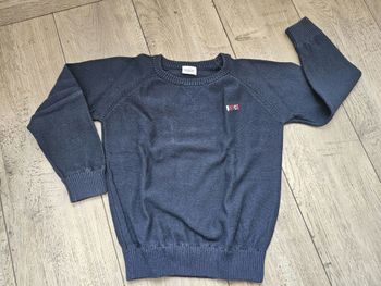 Pull col rond bleu marine Tape à l'oeil 6 ans